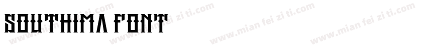 southima font字体转换